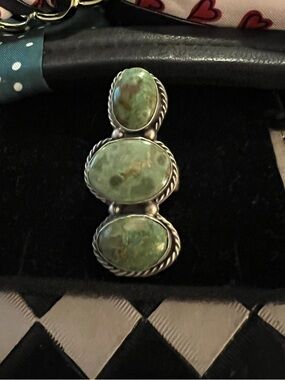 Sterling Silver Native Stamped Ring